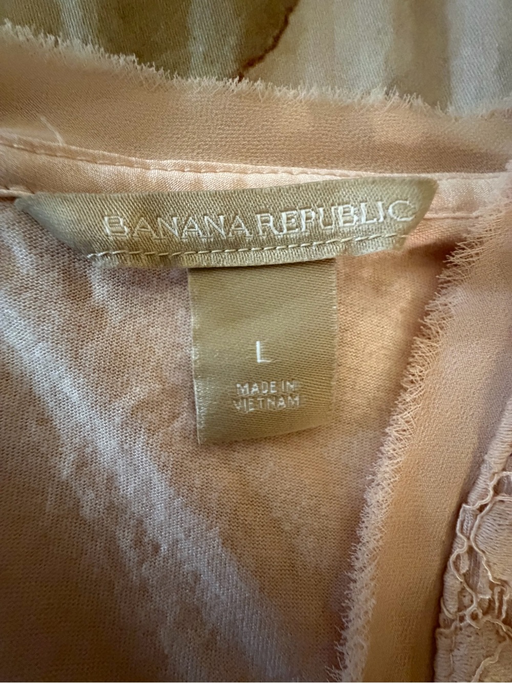 Banana Republic Pale Pink Floral Lace Sleeveless Camisole - Picture 6 of 7